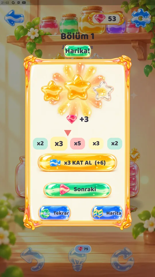 Level complete