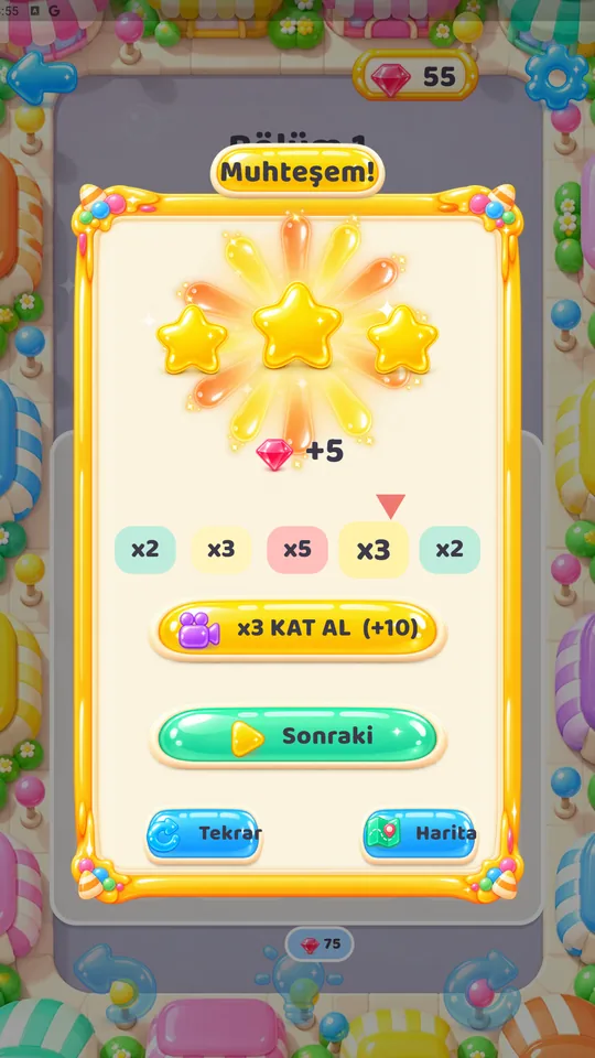 Level complete