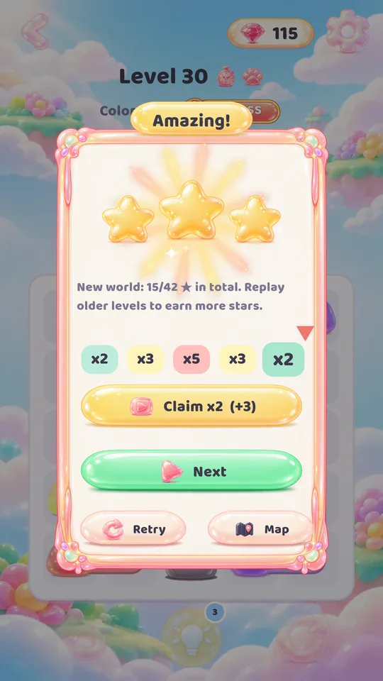 Level complete